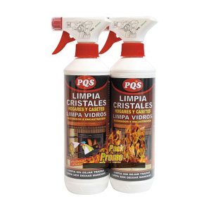 Pack de 2 unidades Limpiacristales estufa pistola 500 ml